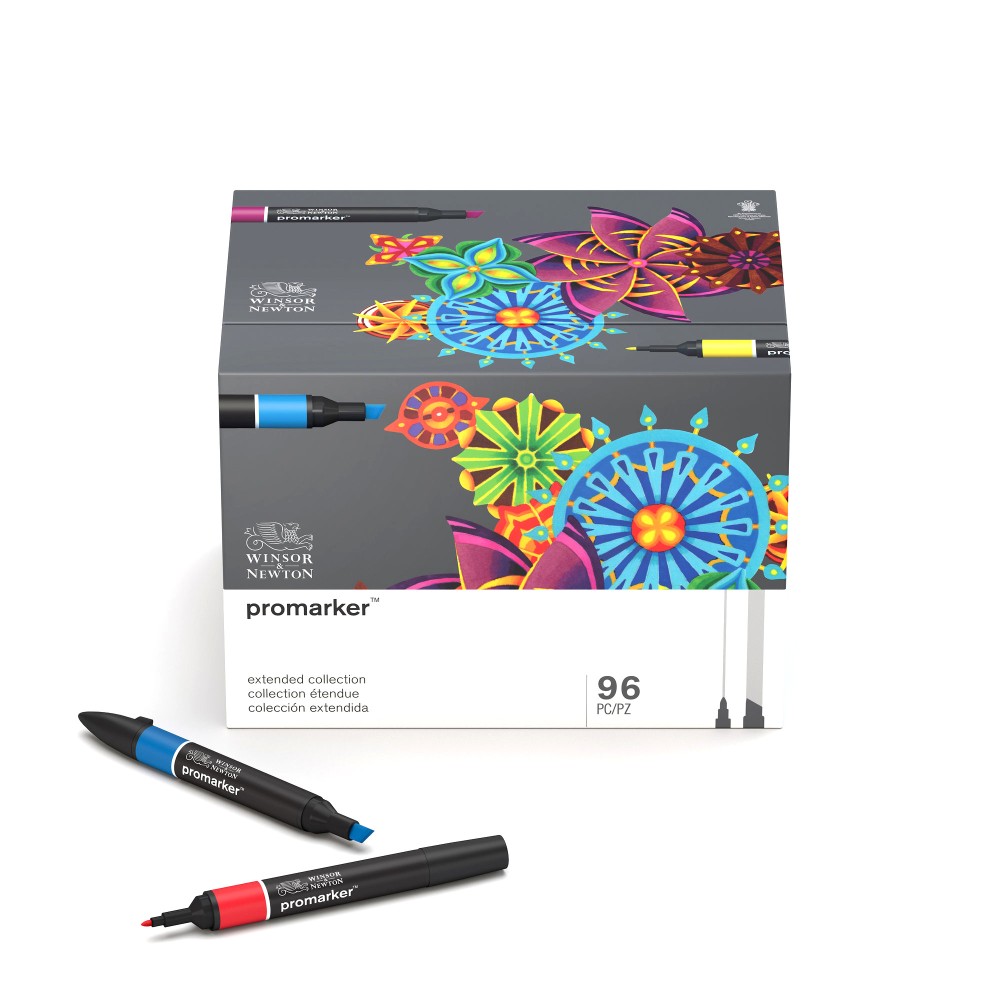 Promarker Superbig Extended Box Set - Winsor & Newton - 96 pcs.