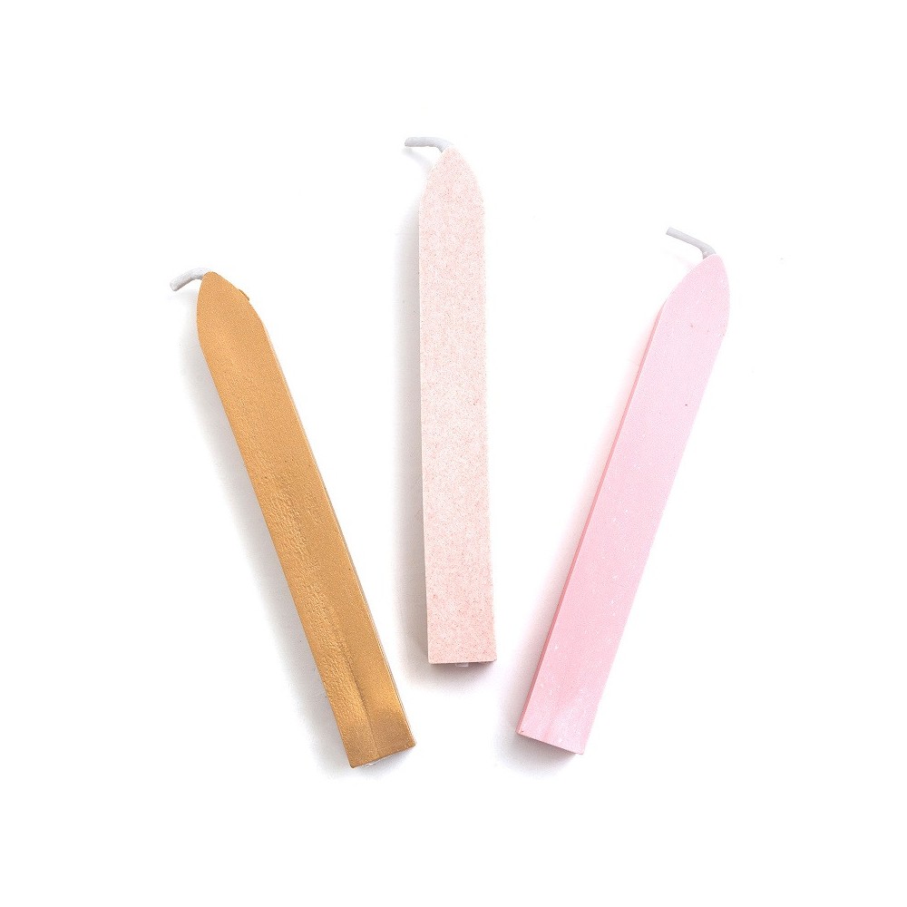 S.W.A.K Wax sticks - American Crafts - gold, pearl and rose gold
