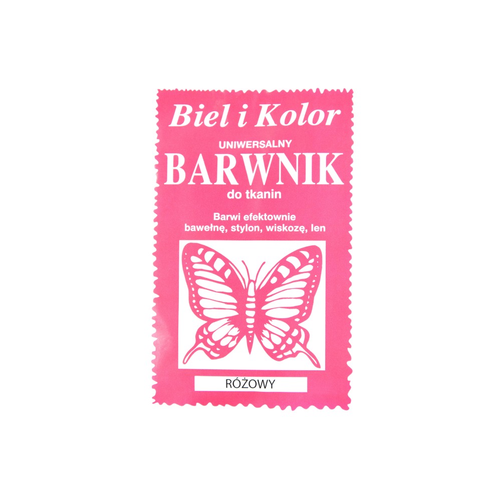Fabric dye - Biel i kolor - pink, 10 g