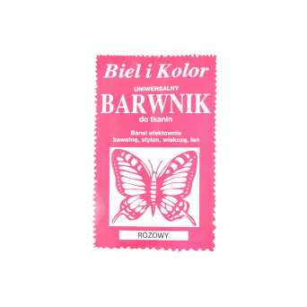 Fabric dye - Biel i kolor - pink, 10 g
