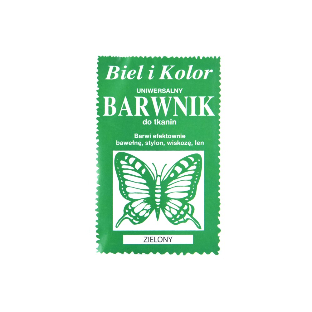 Fabric dye - Biel i kolor - green, 10 g