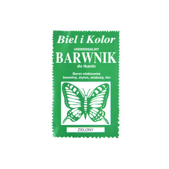 Fabric dye - Biel i kolor - green, 10 g