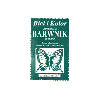 Fabric dye - Biel i kolor - dark green, 10 g