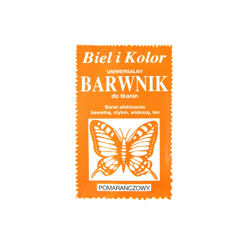 Fabric dye - Biel i kolor - orange, 10 g