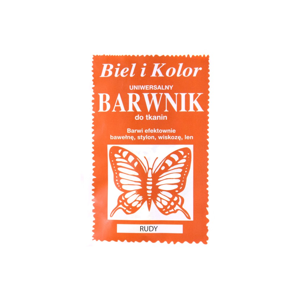 Fabric dye - Biel i kolor - ginger orange, 10 g