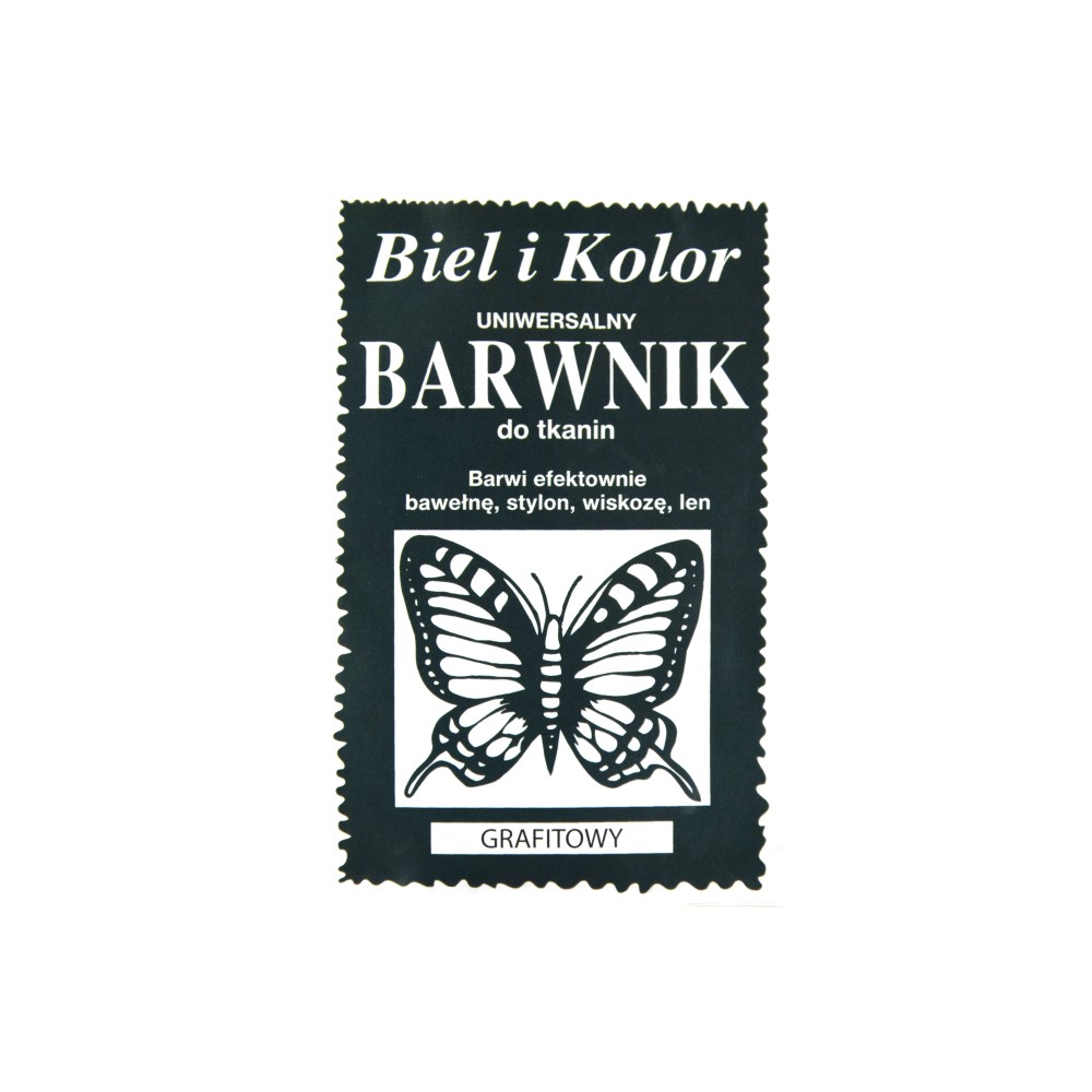 Fabric dye - Biel i kolor - graphite, 10 g