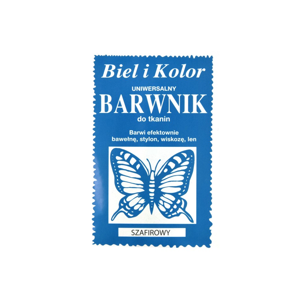 Fabric dye - Biel i kolor - sapphire blue, 10 g