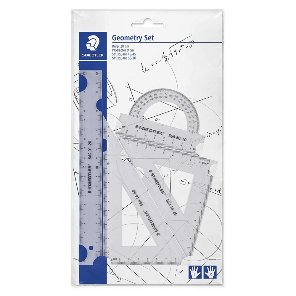 Geometric set - Staedtler - 4 pcs.