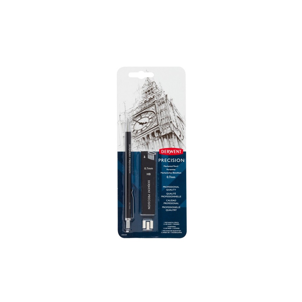 Mechanical Precision pencil HB - Derwent - black, 0,7 mm