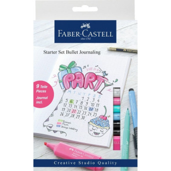 Starter set Bullet Journaling - Faber-Castell - 9 pcs.