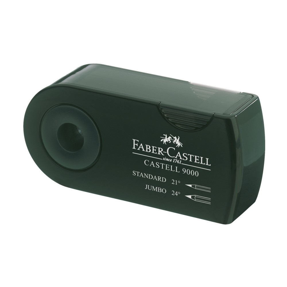 Double hole Art sharpener - Faber-Castell - green
