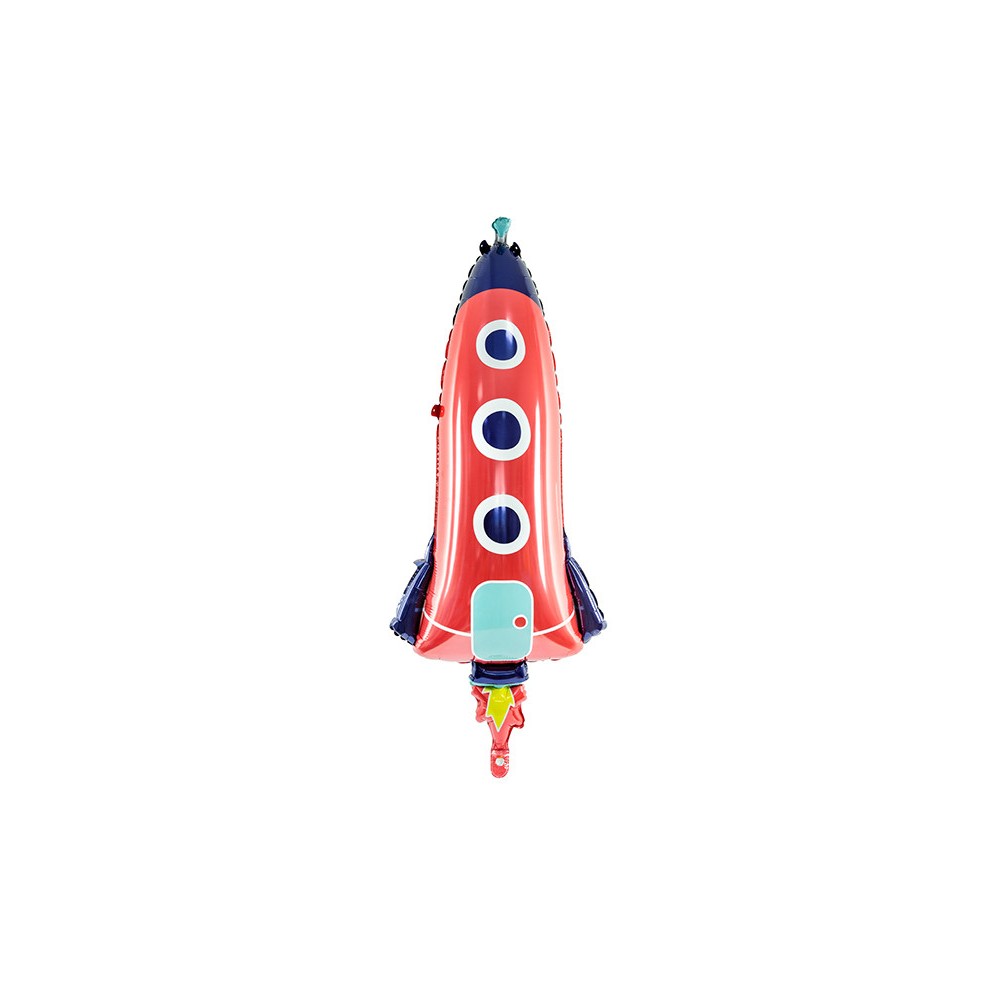 Balon foliowy Rakieta - 44 x 115 cm