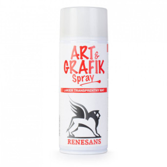 Art & Grafik acrylic varnish - Renesans - matt, transparent, 400 ml