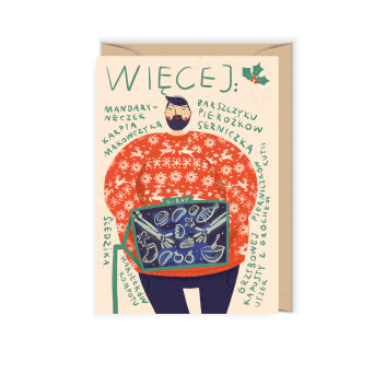 Greeting card - Cudowianki - Łasuch, 12 x 17 cm