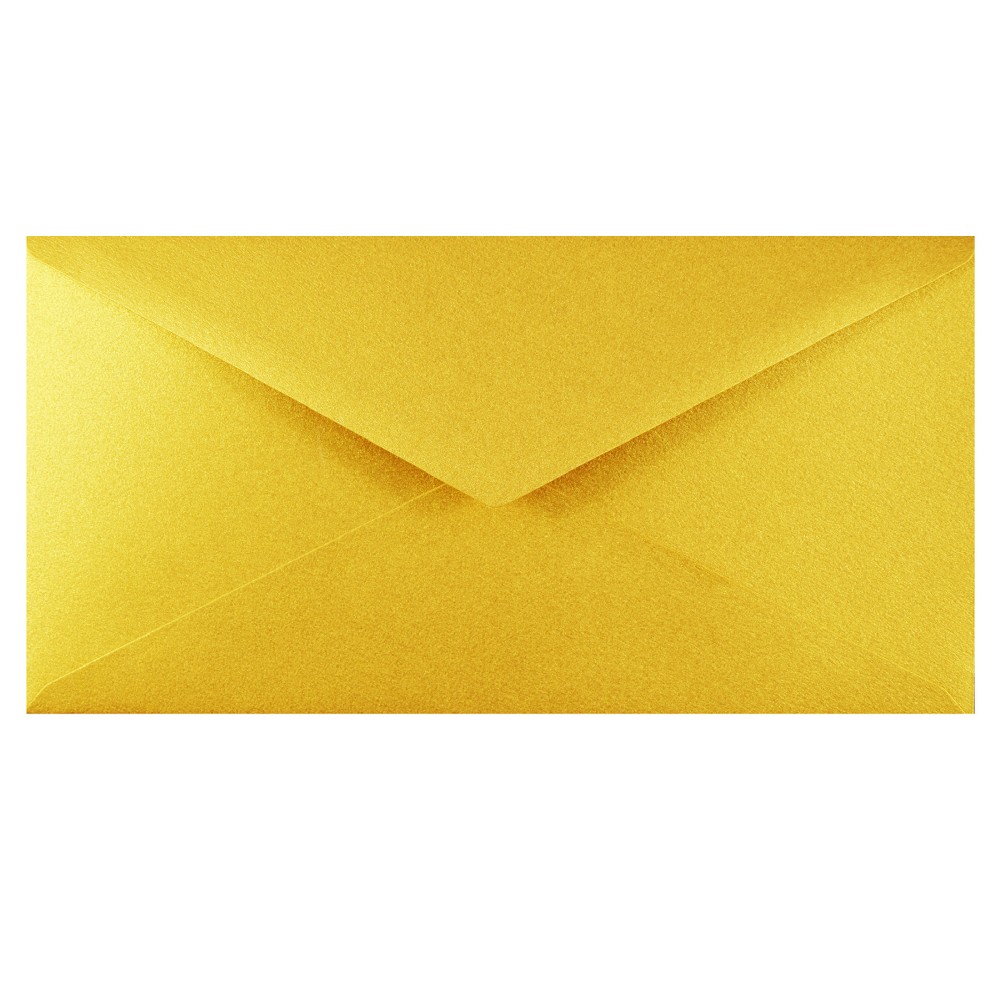 Curious Metallics envelope 120g - DL Super Gold
