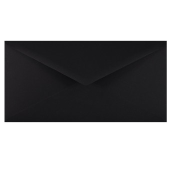 Koperta Keaykolour 120g - DL Deep Black czarna