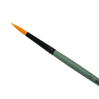 Round, synthetic, 1006R series brush - Renesans - short handle, no. 7