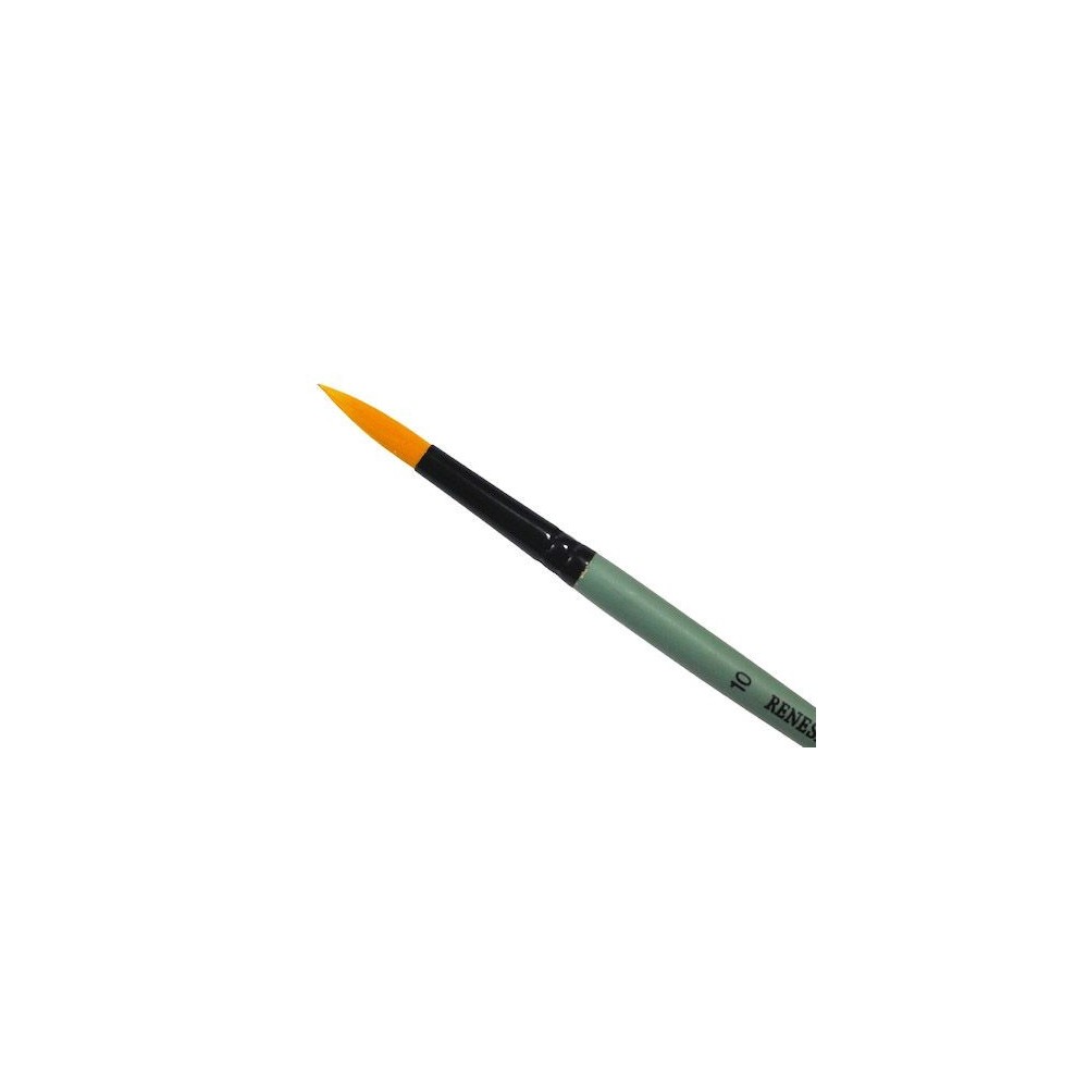 Round, synthetic, 1006R series brush - Renesans - short handle, no. 10