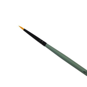 Round, synthetic, 1006R series brush - Renesans - short handle, no. 3/0