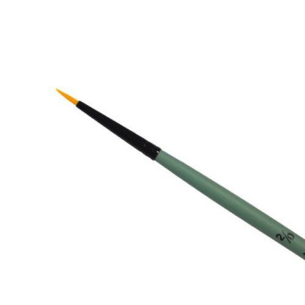 Round, synthetic, 1006R series brush - Renesans - short handle, no. 2/0