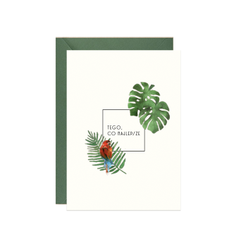 Greeting card A6 - Paperwords - Wish you the best