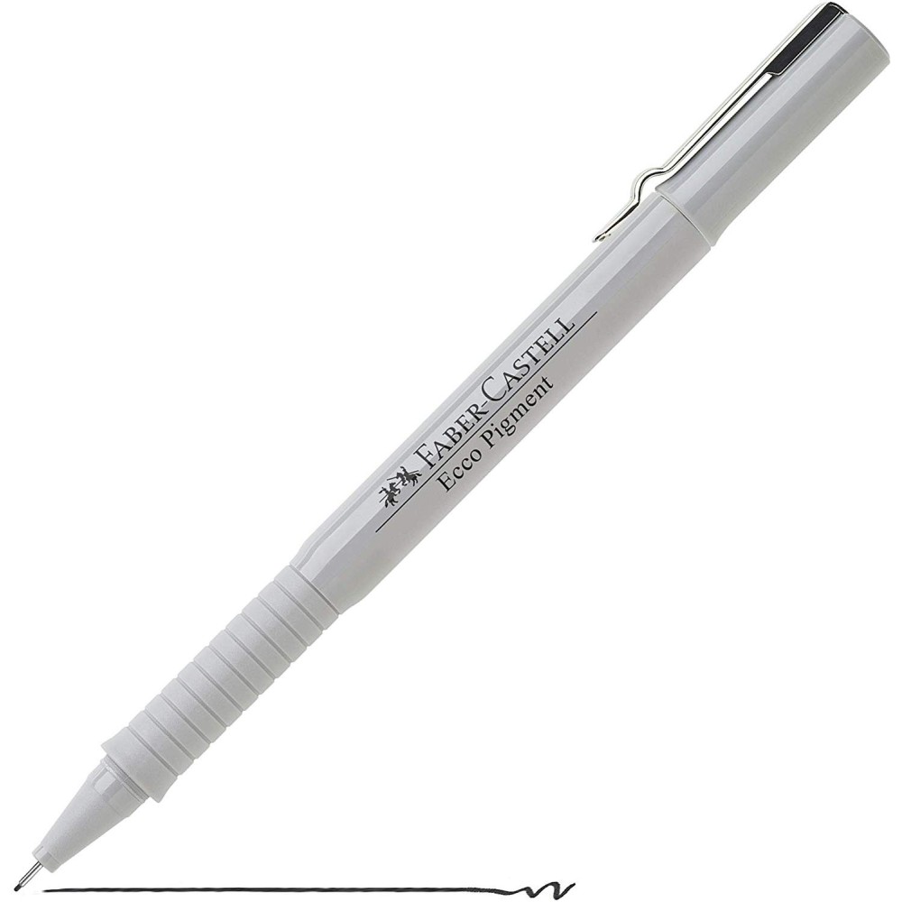 Zestaw cienkopisów Ecco Pigment - Faber-Castell - 8 szt.