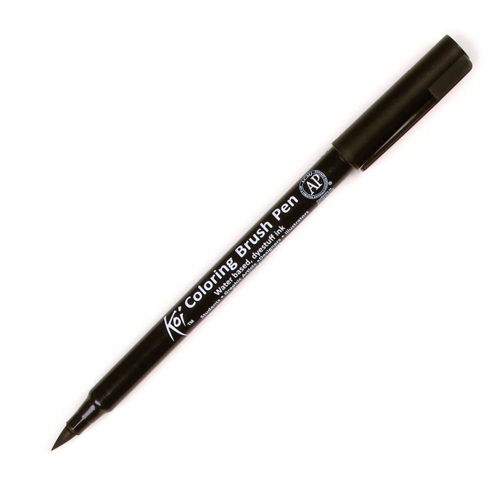 Pisak pędzelkowy Koi Coloring Brush Pen - Sakura - czarny