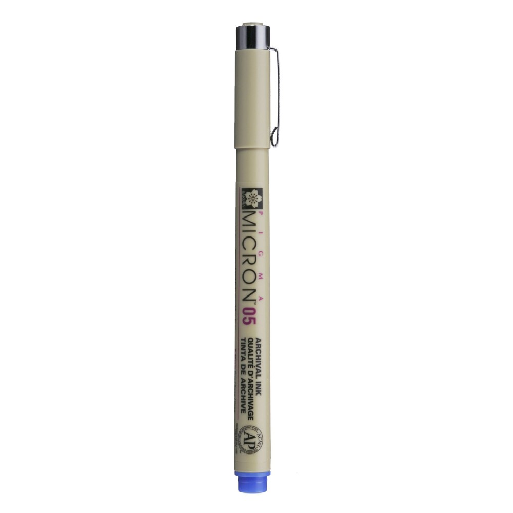 Pigma Micron Fineliner 05 - Sakura - blue, 0,45 mm