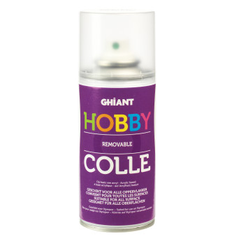 Klej w sprayu Hobby Colle - Ghiant - usuwalny, 150 ml