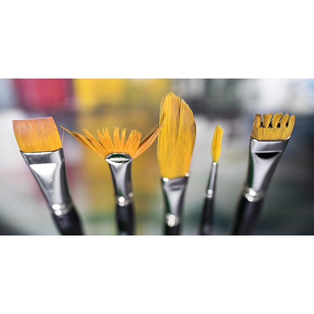 Techniques brush set - Derwent - 6 pcs.