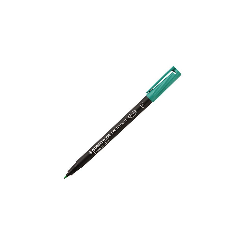 Foliopis permanentny Lumocolor - Staedtler - zielony, F