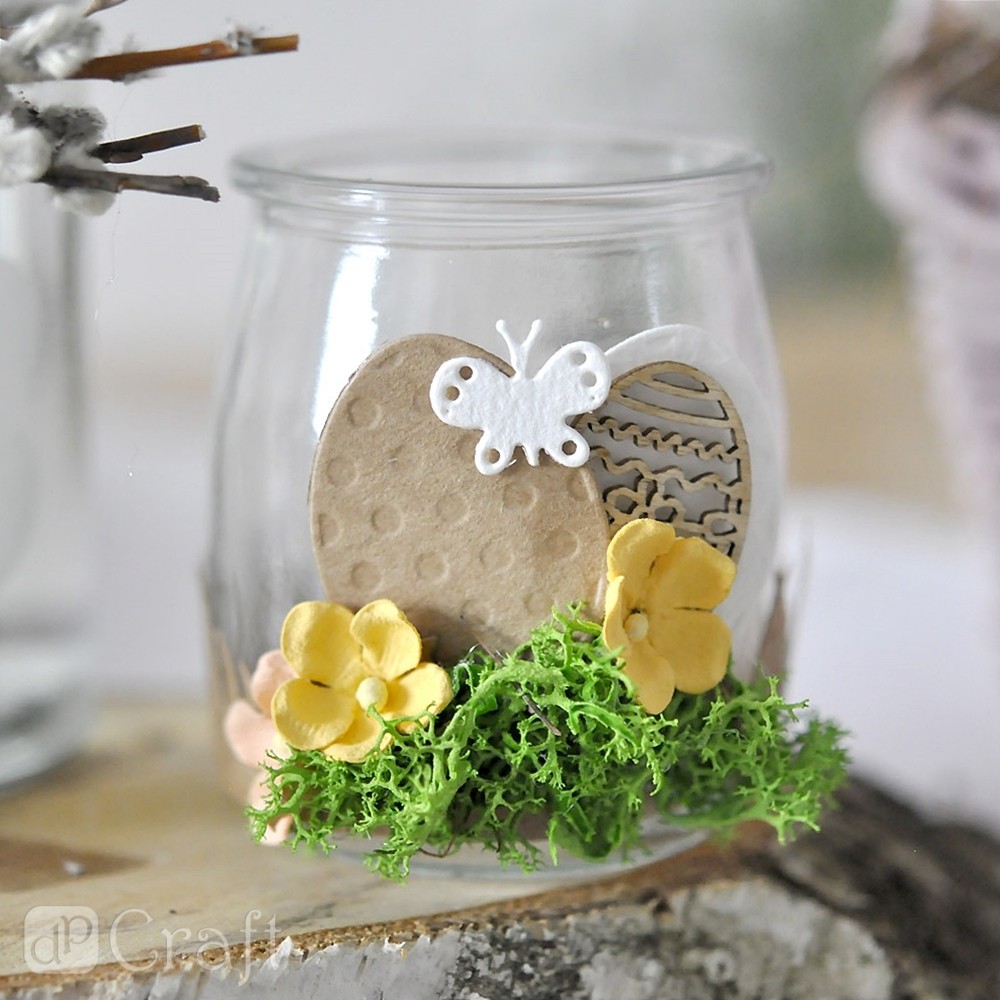 Kwiaty papierowe - DpCraft - pastelowe, 60 szt.