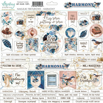 Cardboard stickers 30 x 30 cm - Mintay - Harmony