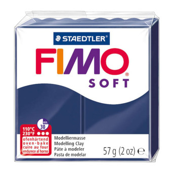 Masa termoutwardzalna Fimo Soft - Staedtler - granatowa, 57 g