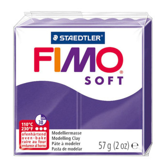 Fimo Soft modelling clay - Staedtler - plum, 57 g
