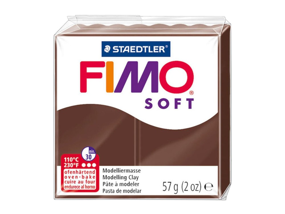 Fimo Soft modelling clay - Staedtler - chocolate, 57 g
