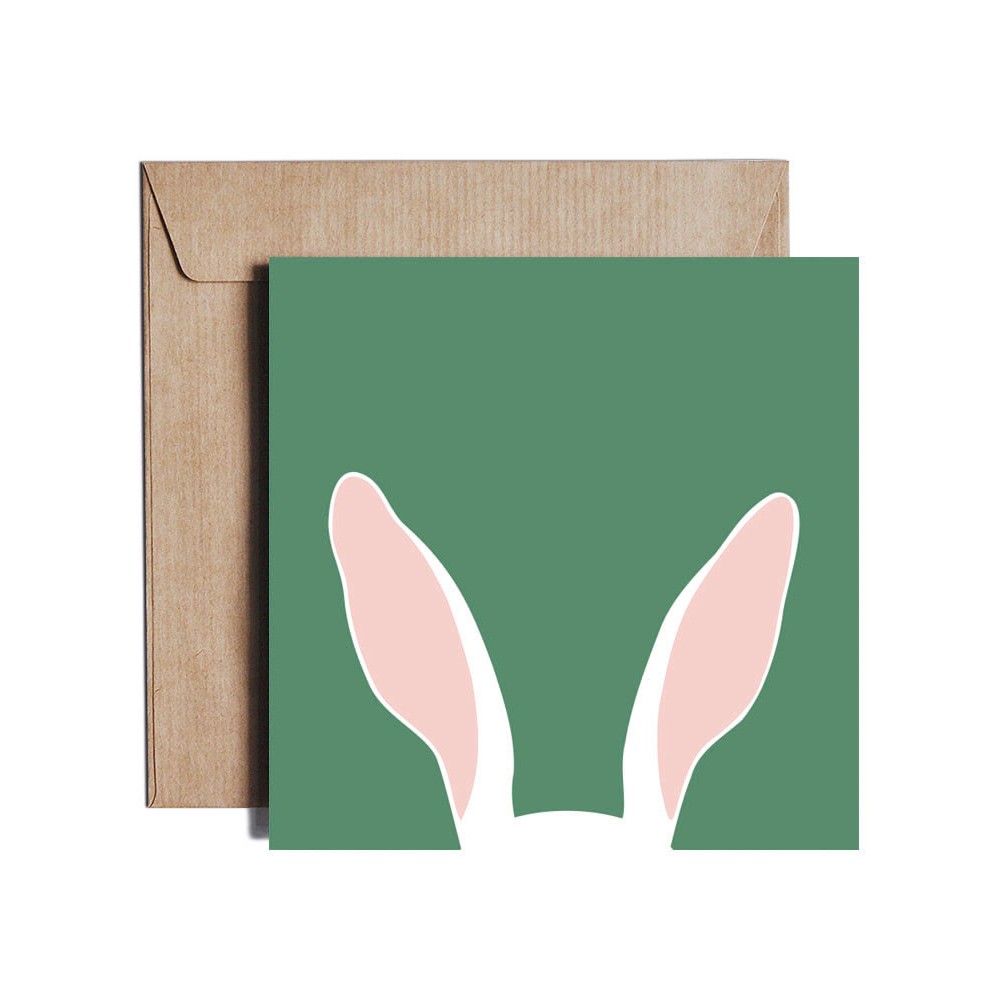 Greeting card - Pieskot - Easter What?, 14,5 x 14,5 cm