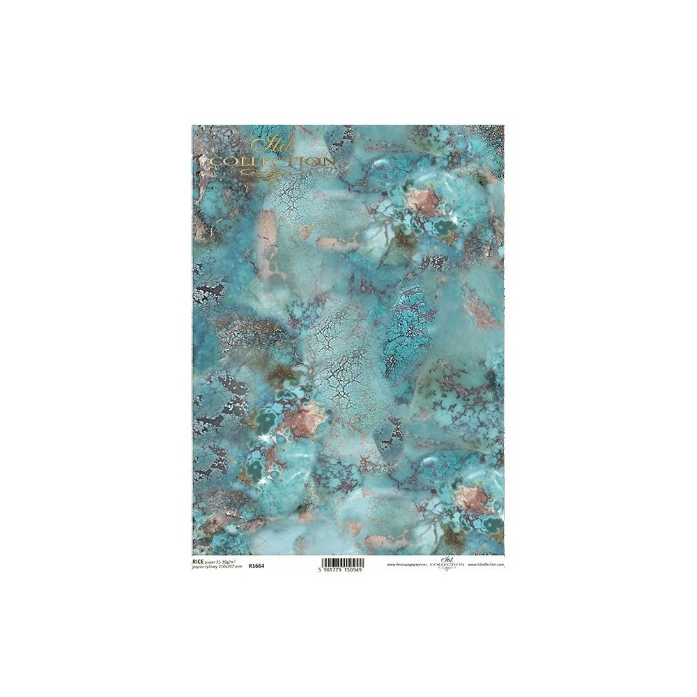 Papier do decoupage A4 - ITD Collection - ryżowy, R1664