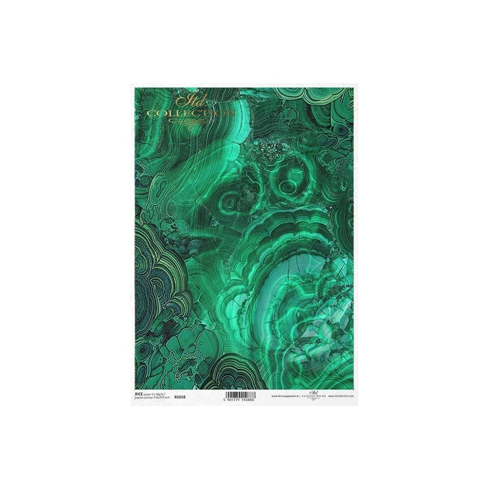 Decoupage paper A4 - ITD Collection - rice, R1658