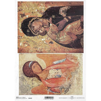Decoupage paper A4 - ITD Collection - rice, R1620