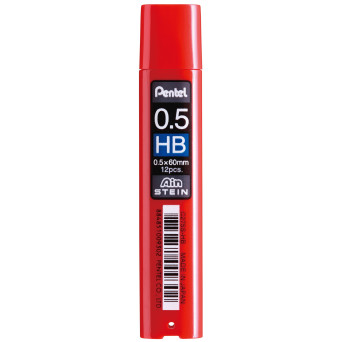 Mechanical pencil lead refill - Pentel - 0,5 mm, HB