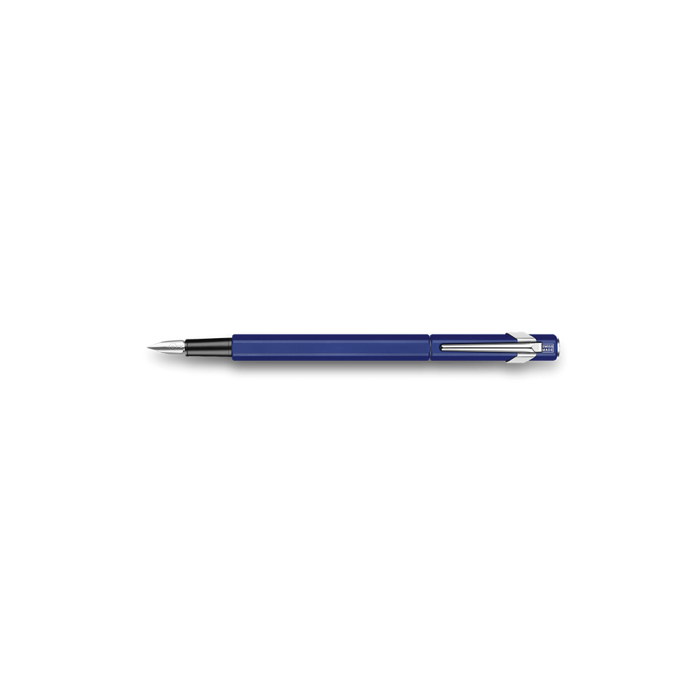 Pióro wieczne 849 z etui - Caran d'Ache - niebieskie, EF