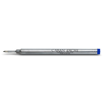Rollerball pen ink cartridge - Caran d'Ache - blue, F