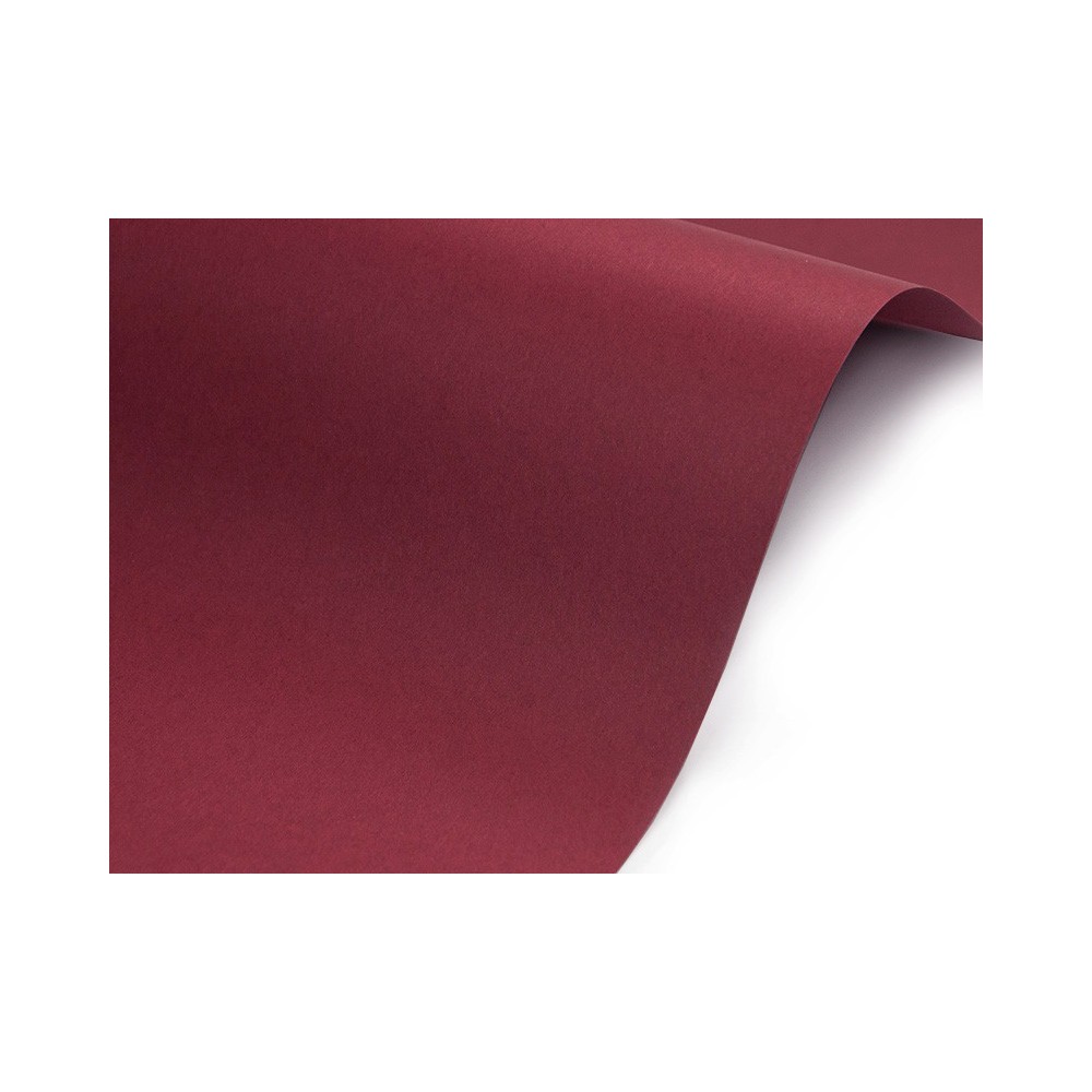 Papier Sirio Color 210g - Cherry bordowy A4