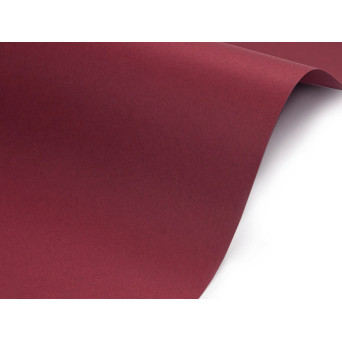 Papier Sirio Color 210g - Cherry bordowy A4