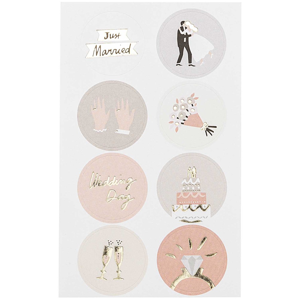 Wedding stickers - Paper Poetry - 32 pcs.