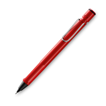 Ołówek automatyczny Safari - Lamy - czerwony, 0,5 mm