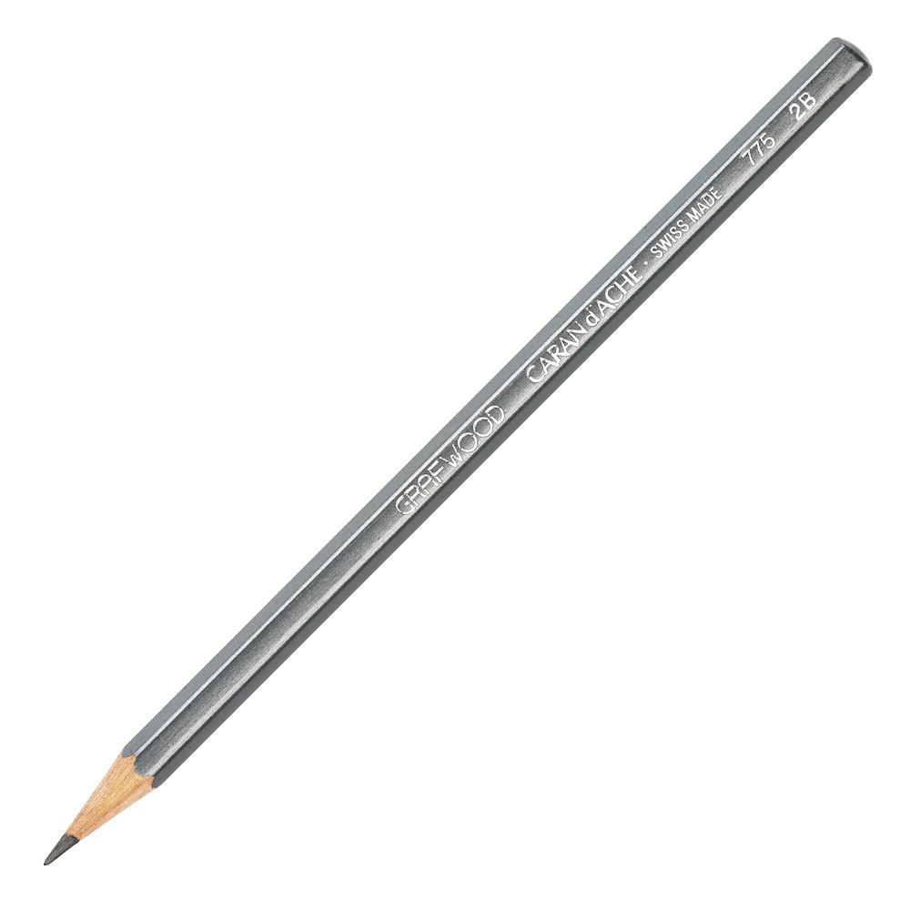 Graphite pencil Grafwood - Caran d'Ache - 2B