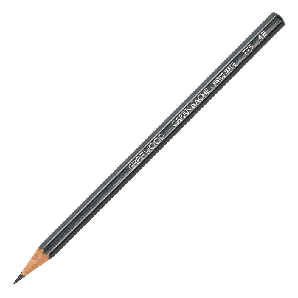 Graphite pencil Grafwood - Caran d'Ache - 4B