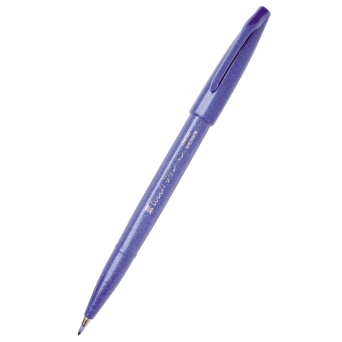 Pisak pędzelkowy Brush Sign Pen - Pentel - niebieski